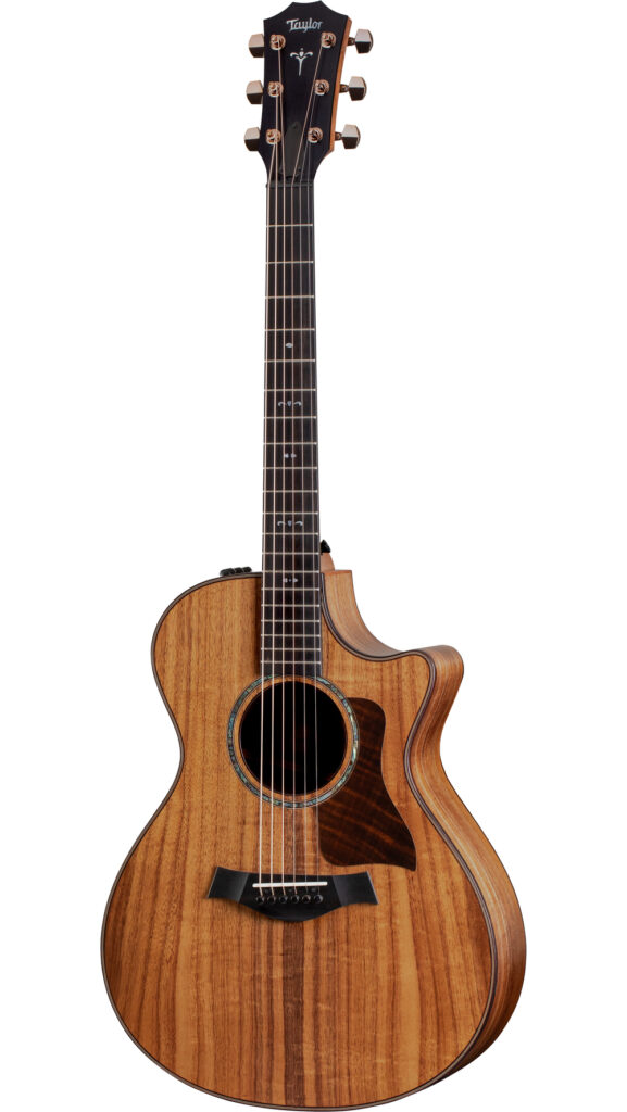 Front photo of Taylor 722ce acoustic guitar