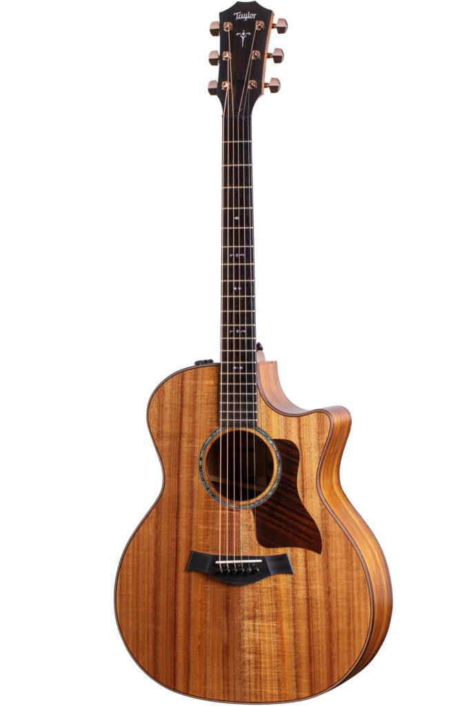 Front photo of Taylor 724ce acoustic guitar
