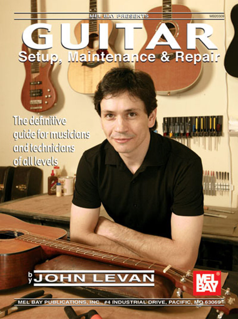 Image showing cover of acoustic guitar maintenance book by John LeVan